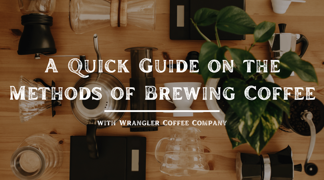 A Quick Guide on the Methods of Brewing Coffee