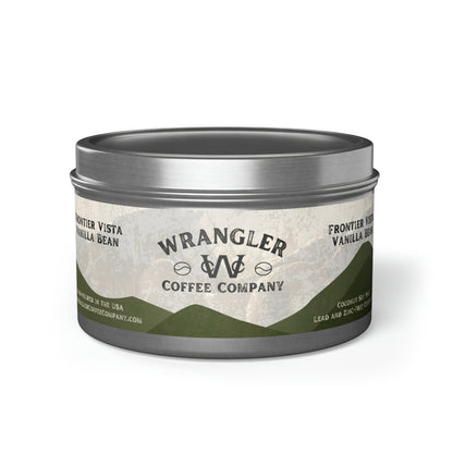 Frontier Vista Vanilla Bean - Tin Candles