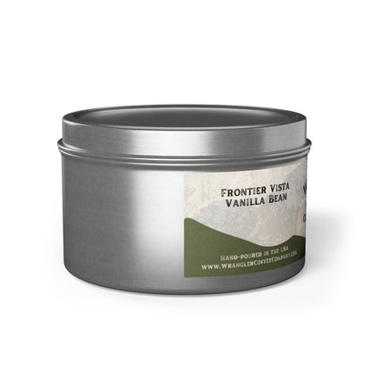 Frontier Vista Vanilla Bean - Tin Candles