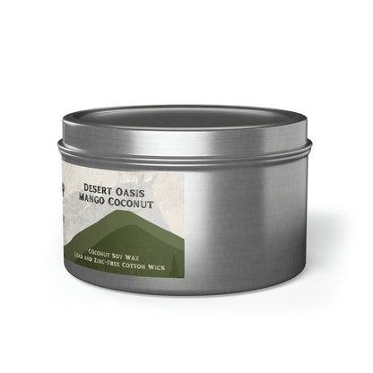 Desert Oasis Mango Coconut - Tin Candles