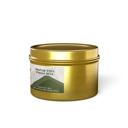 Frontier Vista Vanilla Bean - Tin Candles