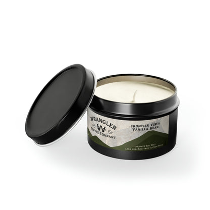 Frontier Vista Vanilla Bean - Tin Candles