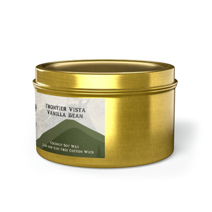 Frontier Vista Vanilla Bean - Tin Candles