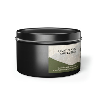 Frontier Vista Vanilla Bean - Tin Candles