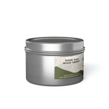 Desert Oasis Mango Coconut - Tin Candles