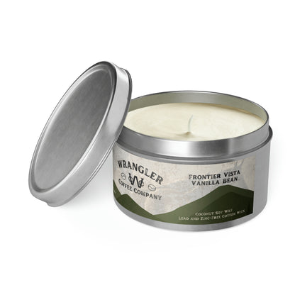 Frontier Vista Vanilla Bean - Tin Candles