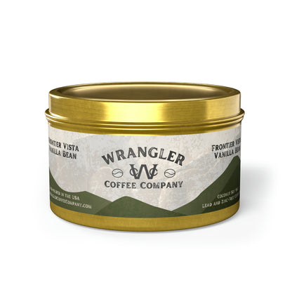 Frontier Vista Vanilla Bean - Tin Candles