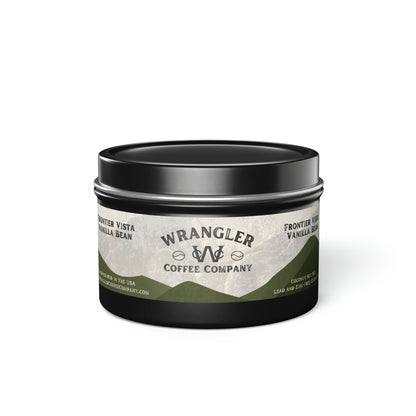 Frontier Vista Vanilla Bean - Tin Candles