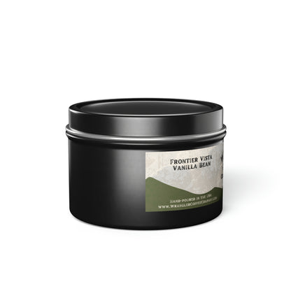 Frontier Vista Vanilla Bean - Tin Candles