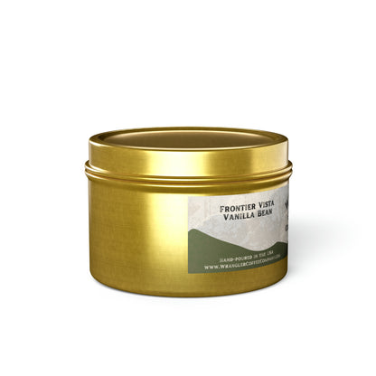 Frontier Vista Vanilla Bean - Tin Candles