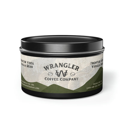 Frontier Vista Vanilla Bean - Tin Candles