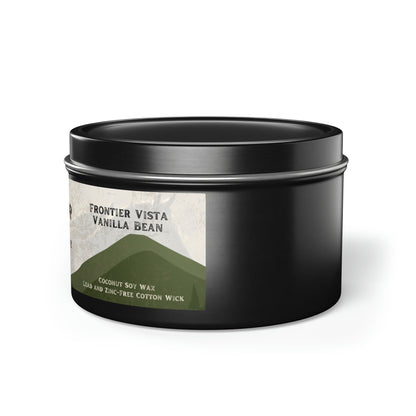 Frontier Vista Vanilla Bean - Tin Candles