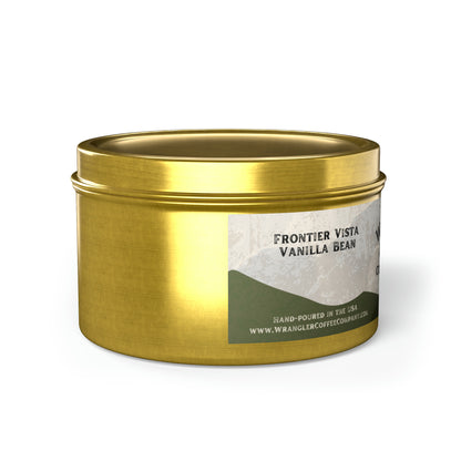 Frontier Vista Vanilla Bean - Tin Candles