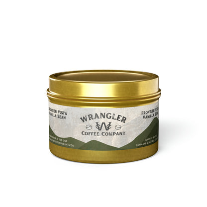 Frontier Vista Vanilla Bean - Tin Candles