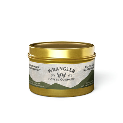 Desert Oasis Mango Coconut - Tin Candles