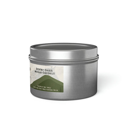 Desert Oasis Mango Coconut - Tin Candles