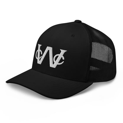 Embroidered WCC Brand Retro Trucker Cap