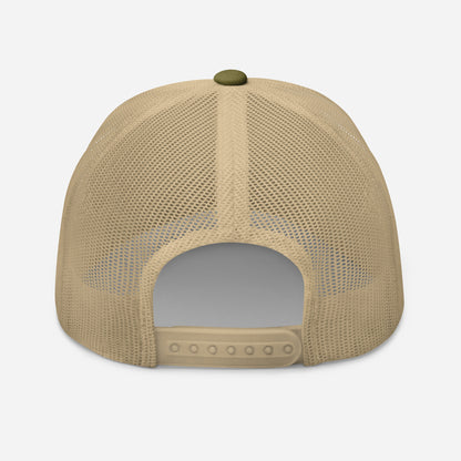 Embroidered Retro Trucker Cap