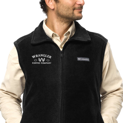 Men’s Embroidered Columbia Fleece Vest