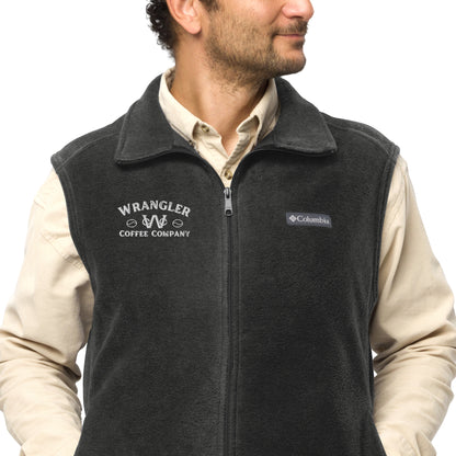 Men’s Embroidered Columbia Fleece Vest