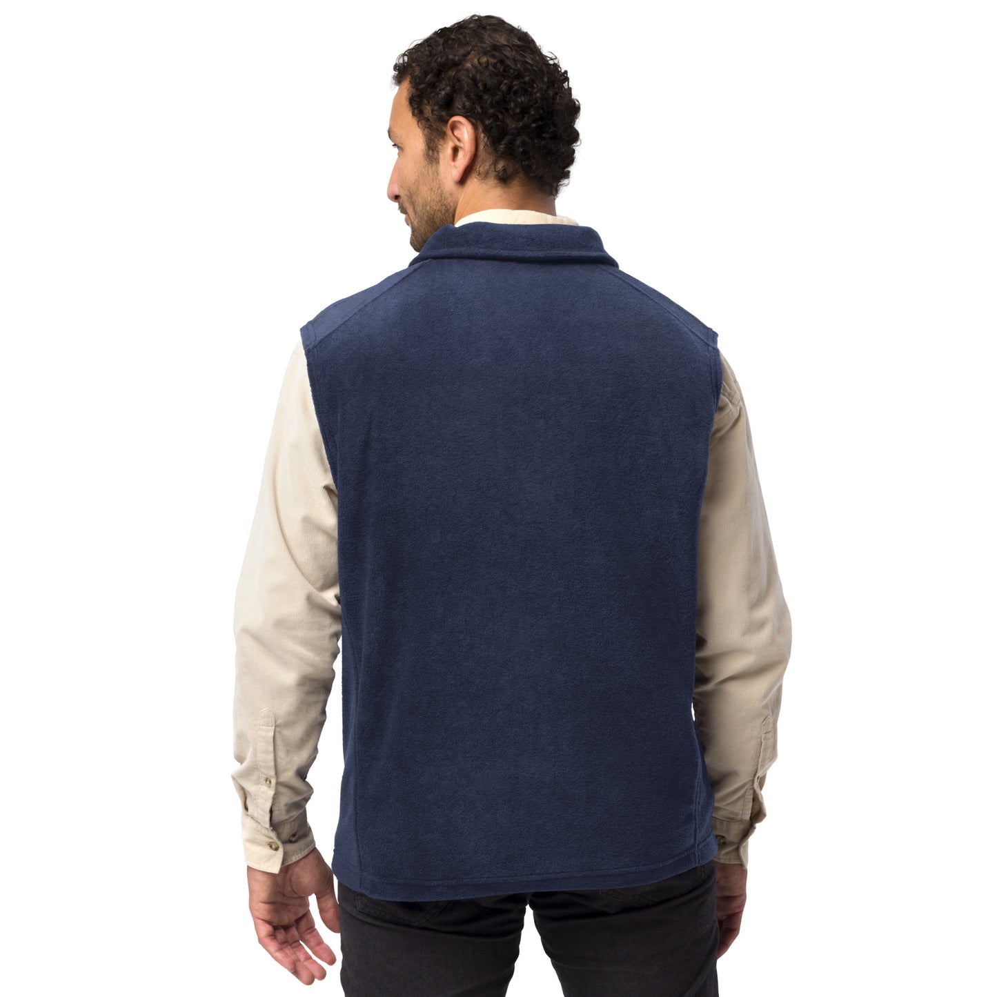 Men’s Embroidered Columbia Fleece Vest