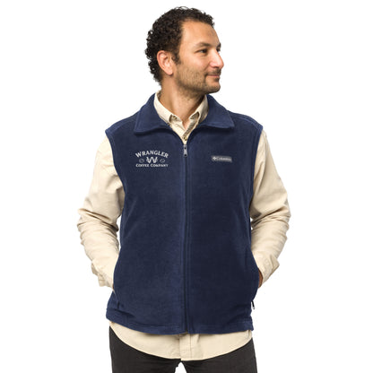 Men’s Embroidered Columbia Fleece Vest