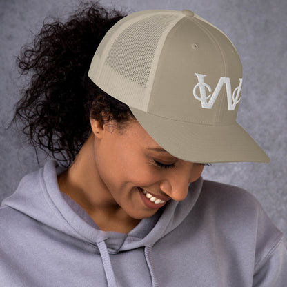 Embroidered WCC Brand Retro Trucker Cap