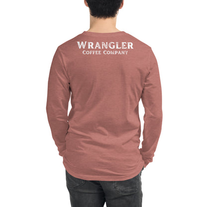 Men's Front & Back Printed Long Sleeve Tee